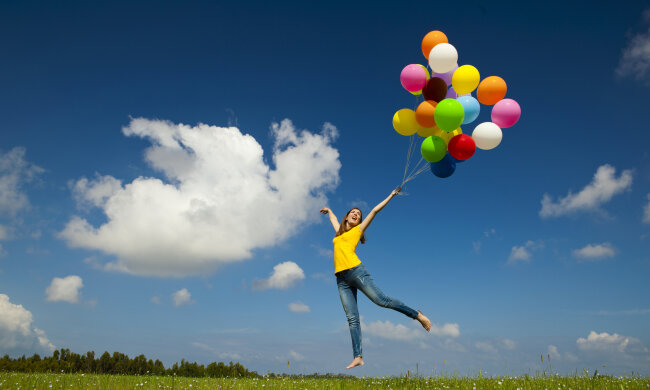 гороскоп на 11 апреля, радость, счастье, воздушные шары, весна, позитив, удача