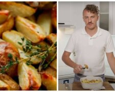 "Майстер Шеф" Клопотенко поділився рецептом ідеальної картоплі по-селянськи: готується лише за 30 хвилин