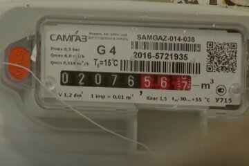 газ, лічильник, комуналка