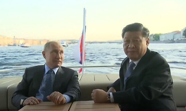 Путин и Си Цзиньпин