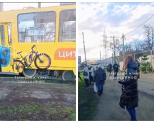 Трамвай с пассажирами попал в аварию в Одессе, видео: "Сошел с рельсов и ..."