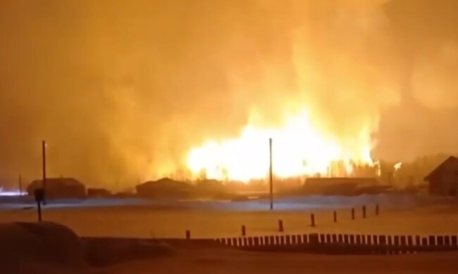 пожежа в Росії