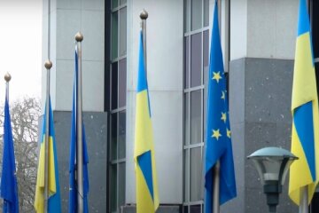 евросоюз украина флаги