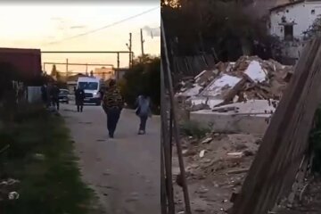 "Там находилась 11-летняя Диана": оккупанты по ошибке ударили по жилому дому в Крыму, кадры разрушений