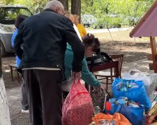 Гуманітарна допомога для пенсіонерів у Харківській області