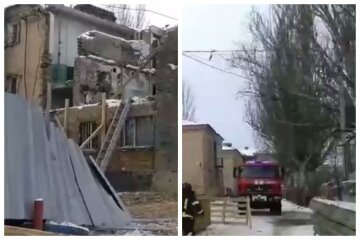 Стена жилого дома обрушилась в Одессе: первые детали и кадры с места ЧП