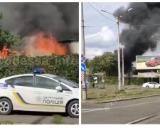 Потужна пожежа спалахнула в Одесі, чорний дим видно здалеку: відео НП і подробиці