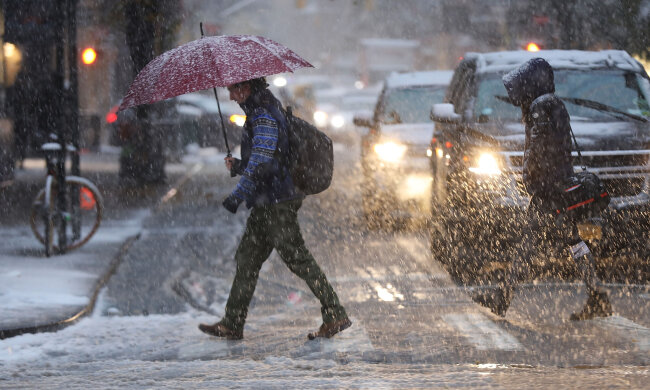 Снег, снегопад, Getty Images