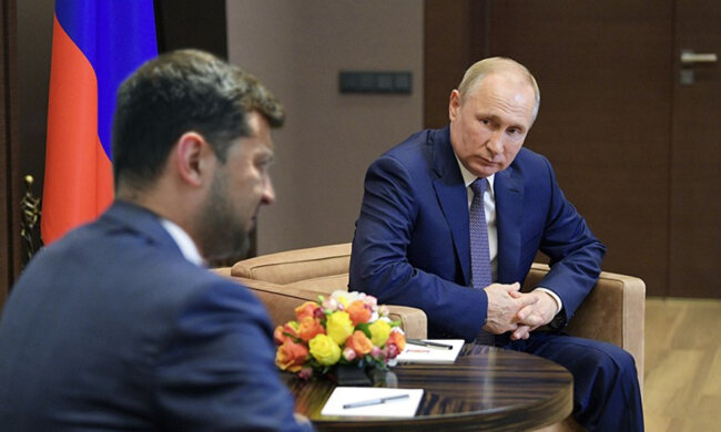 Путин, Зеленский