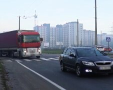 Ограничение движения транспорта в Киеве