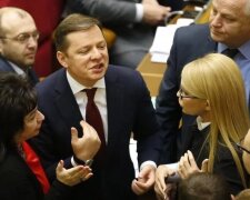 конфликт в Раде, Ляшко, Тимошенко