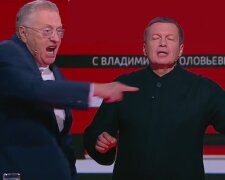 "Розстріляти і заарештувати": Жириновський накинувся на Соловйова в прямому ефірі