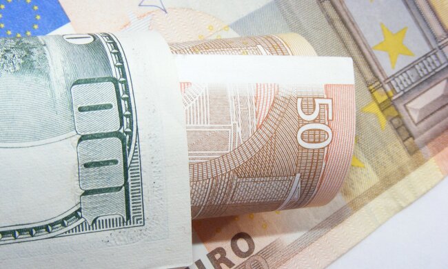 доллар, евро, деньги