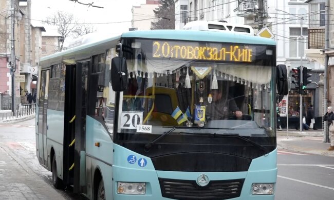 Новий графік руху транспорту в Тернополі