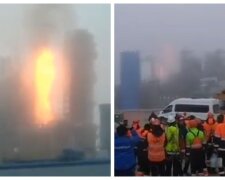 Взрыв прогремел на заводе "Газпрома", столб огня до небес: подробности и кадры серьезного ЧП