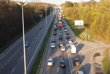 Ограничение движения транспорта в Полтаве