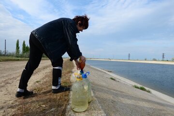 Крым, вода в Крым, аннексированный Крым