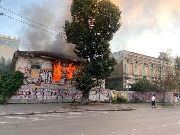 пожар в Киеве, Подол