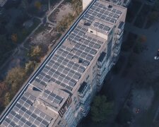 ДТЭК подсоединил к сети крупнейшую солнечную электростанцию на крыше многоэтажки