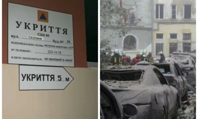 "Трагедія у Києві нічому не навчила": люди у Львові не змогли потрапити в укриття під час нічної атаки, відео