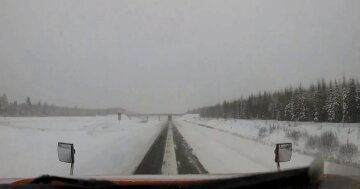 Снігова дорога, фото: скріншот You Tube