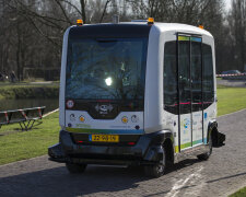 Self-driving Bus Takes To The Open Road