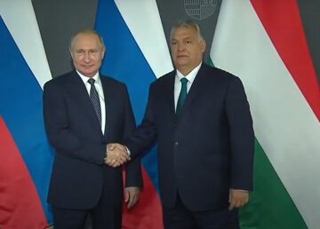 Виктор Орбан и владимир путин