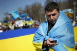 Demonstrators Rally Against Russia’s Aggression In Ukraine