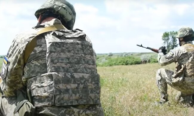 украинские военные, бойцы ВСУ