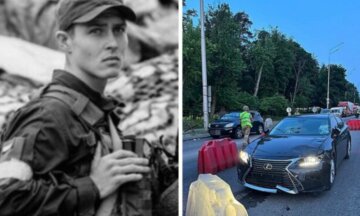 Судья сбил защитника в Киеве
