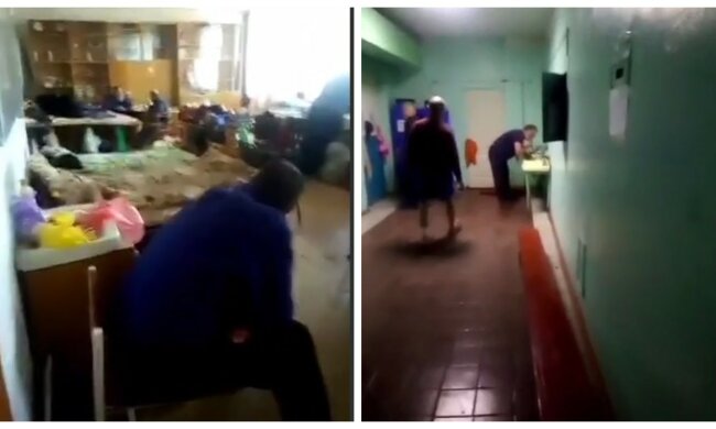 "Это настоящее гетто": в Сети появились кадры из фильтрационного лагеря для украинцев