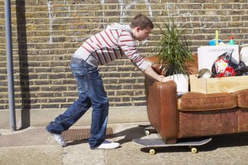 выселение, переезд