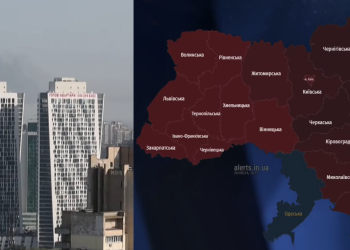 ракетная атака, Киев