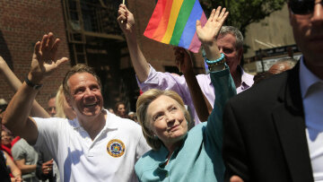 Американские геи поддержали Клинтон
