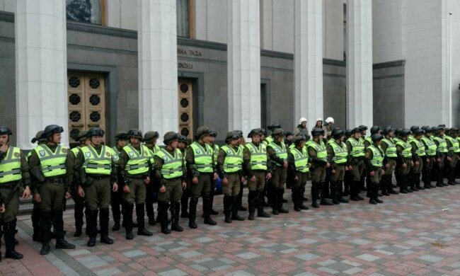 Верховная Рада, полиция