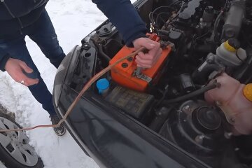 Прикуривание автомобиля