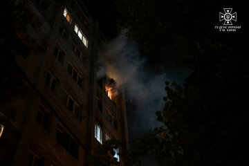 пожежа у Києві, вогонь