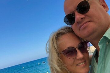 Евгений Кошевой с женой, Ксения Кошевая