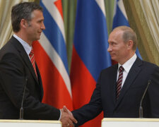 Столтенберг и Путин