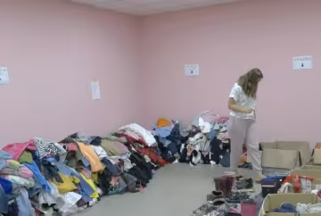 Гуманітарна допомога для ВПО у Києві