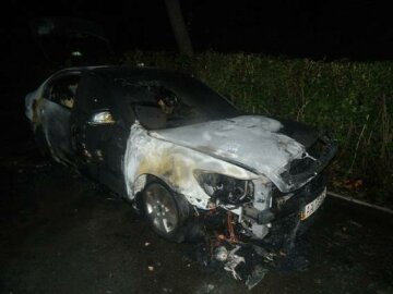 У Києві спалили автомобіль правозахисника (фото)