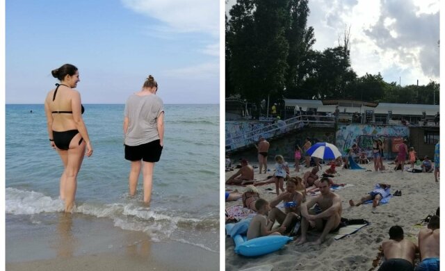 На одеських пляжах вода в морі різко стала "крижаною": відома причина