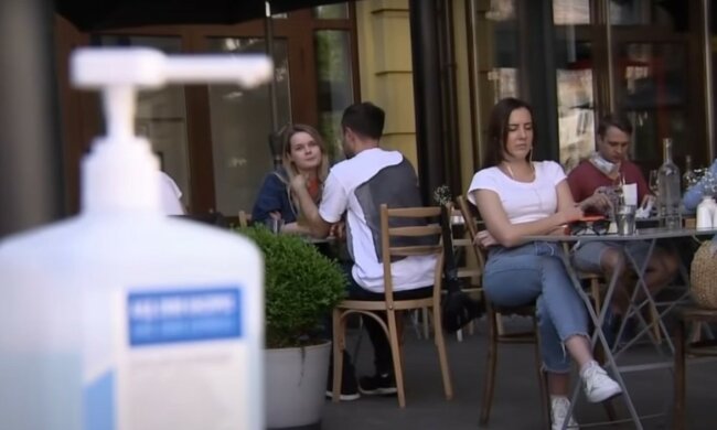 карантин люди антисептик дезінфектор кафе