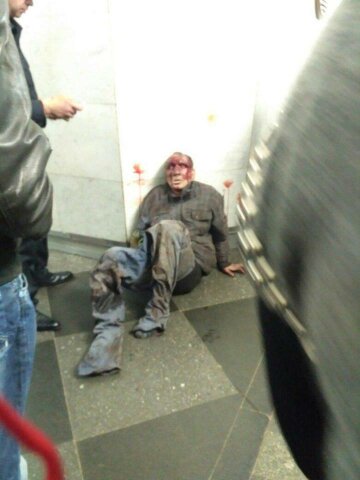 киев метро пассажир авария