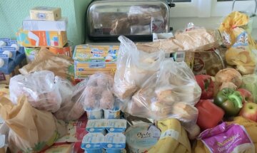 Безкоштовні продукти для ВПО в Київській області