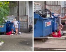 Женщины роются в мусорных баках в поисках просрочки: печальная картина из Одессы