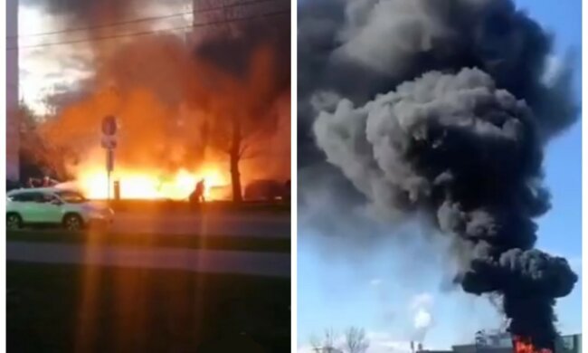 Вогонь дійшов до Москви: у столиці рф прогриміли вибухи і спалахнула багатоповерхівка, кадри