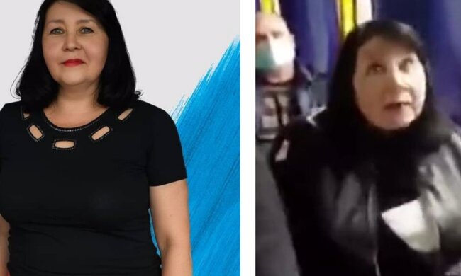 Кандидат в депутаты озверела из-за украинского языка в маршрутке, видео: "Жизни от вас нет!"