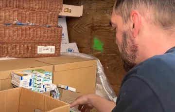 Безкоштовні продукти для ВПО та пенсіонерів у Полтавській області