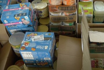 Безкоштовні продукти для ВПО в Сумській області: